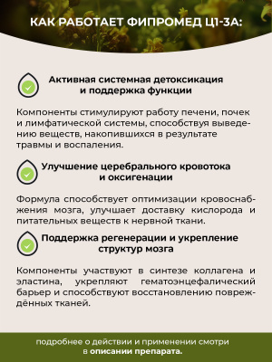 Фипромед Ц1-3А Контузия головного мозга. Реабилитация