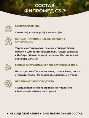 Фипромед С3-7 Облитерирующий эндартериит