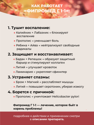 Фипромед Г1-1 Изжога