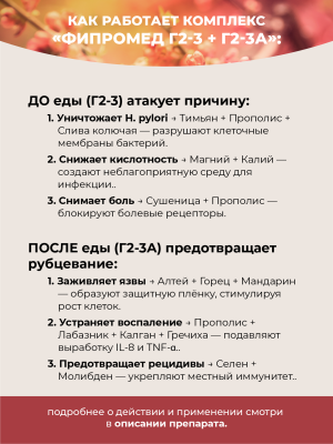 Фипромед Г2-3A Язва желудка