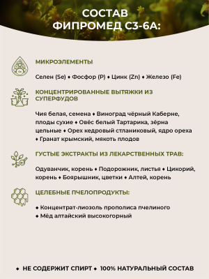 Фипромед С3-6A Облитерирующий атеросклероз сосудов нижних конечностей