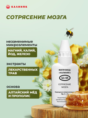 Фипромед Ц1-4A Сотрясение мозга