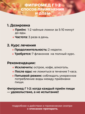 Фипромед Г1-2 Отрыжка