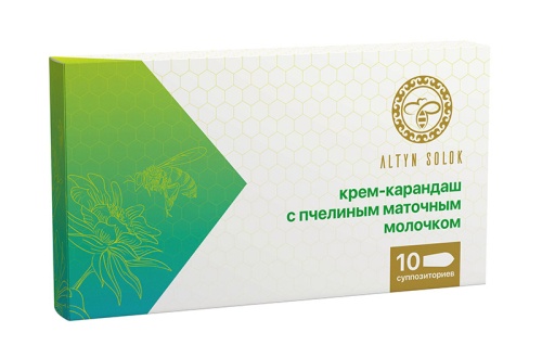 Свечи с маточным молочком 10 шт.