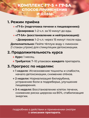 Фипромед Г7-5 Хронический алкогольный гепатит