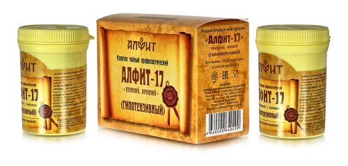 Фитосбор "Алфит-17" гипотензивный